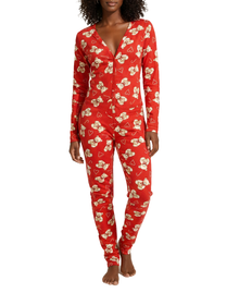 SFRMPLS26X, Unbearably Cute Ladies Yummy Onesies Xmas Plus size