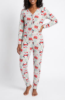 SFRMPLS18, Unbearably Cute - Women's Yummy Xmas Onesie S-XL