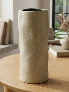 SN1SW, Textured Ceramic Vase - 11"