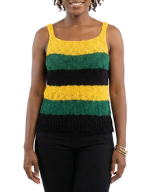 SS-016, Flag Ladies' Crochet Blouse