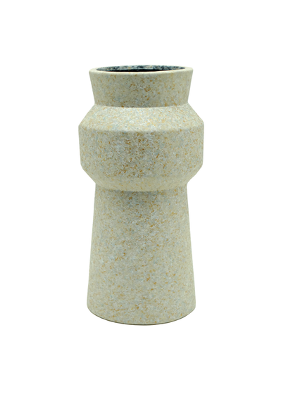 SW19L, Textured Ceramic Vase - 11.5"