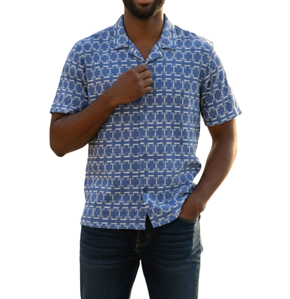 TH6094, Angelus, Men Button Down Casual Shirt