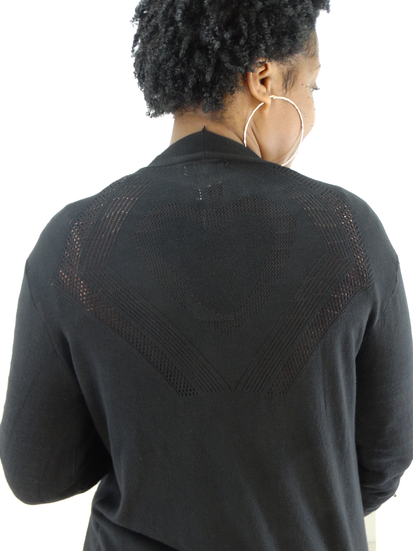 TM9345BK, Clix, Women Cardigan Black