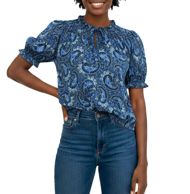 W1502, Ladies Multicolor Blouse