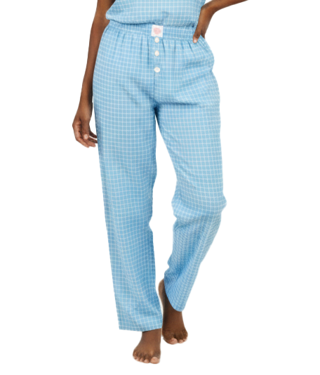 WLP02, DND Ladies Woven Sleep Pants W/3Patch S-XL