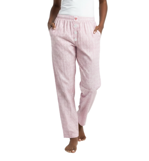 WLP02, DND Ladies Woven Sleep Pants W/3Patch S-XL
