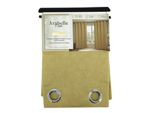 WPSG51571FBA, Arabelle - Estelle Window Curtain 55" x 90" - Gold