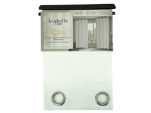 WPSG51572FBA, Arabelle - Estelle Window Curtain 55" x 90" - White