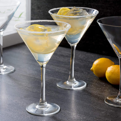 13408404, Martha Stewart, 4Pc Martini Glass Set